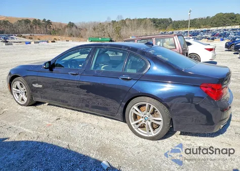 2015 BMW 750 I z USA, uszkodzony, nr VIN WBAYA8C58FD825448